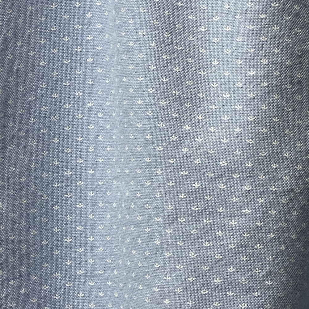 Cactus Man Ricky Singh Men's M Button Up Shirt Blue Print Long Sleeve Stretch - Picture 2 of 12